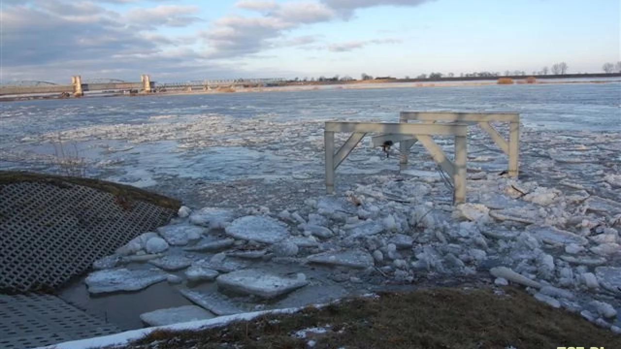 Tczew - Fala kulminacyjna na Wiśle