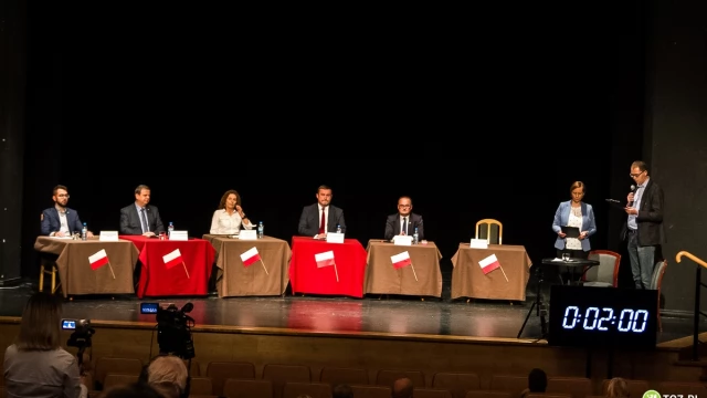 Tczew - Debata kandydatów na urząd prezydenta miasta Tczewa