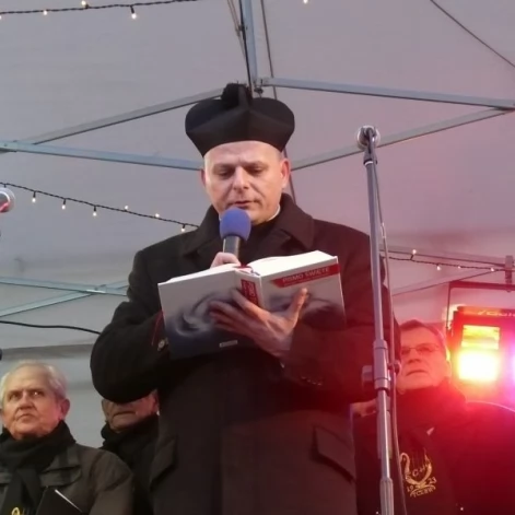 Tczew - Miejska wigilia w Parku Kopernika