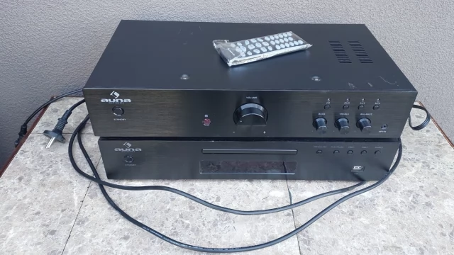 Tczew - Auna zestaw wieża wzmacniacz i odtwarzacz CD tuner