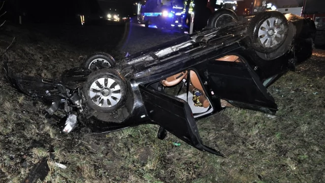 Tczew - Cztery osoby w szpitalu. Policjanci apelują o rozwagę