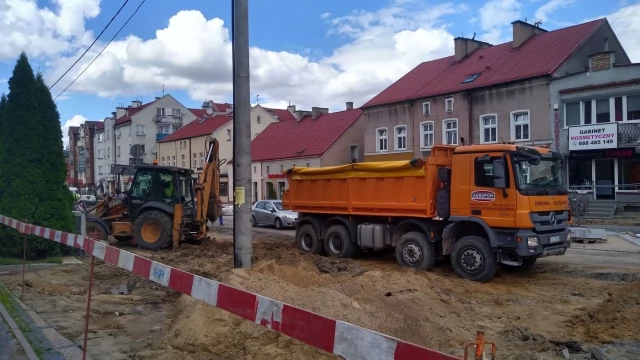 Tczew - Prace na Gdańskiej wkroczyły w kolejny etap