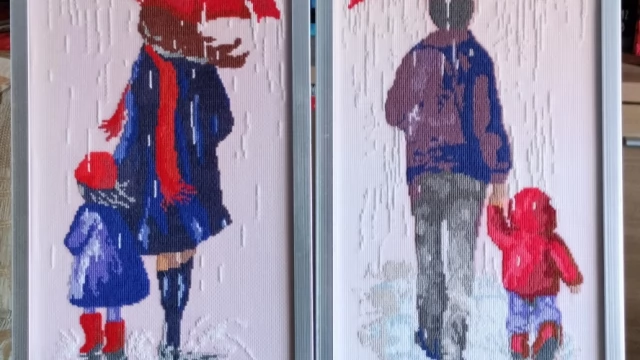 Tczew - Sprzedam haftowane obrazy