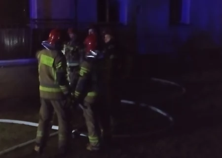 Tczew - Pożar na Nowowiejskiej