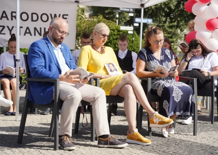 Tczew - Tczewskie czytanie "Kordiana". Młodzież, prezydent i aktor w literackim święcie