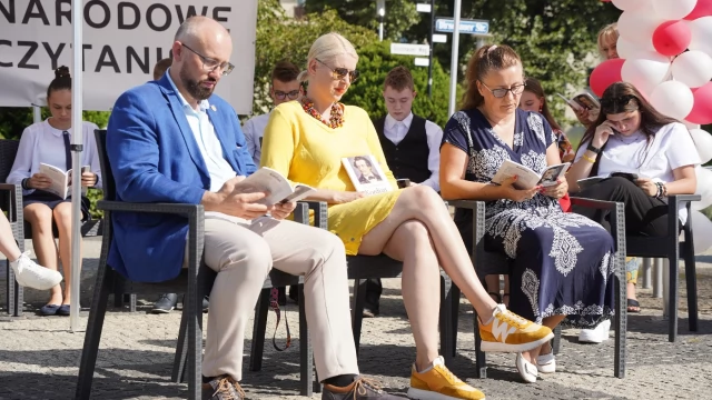 Tczew - Tczewskie czytanie "Kordiana". Młodzież, prezydent i aktor w literackim święcie