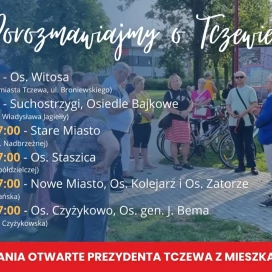 Tczew - Spotkanie z prezydentem - 3 WRZEŚNIA, godz. 17:00 - Os. Czyżykowo, Os. gen. J. Bema