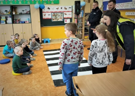 Tczew - Z przedszkolakami o bezpieczeństwie
