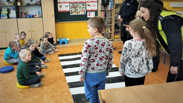Tczew - Z przedszkolakami o bezpieczeństwie