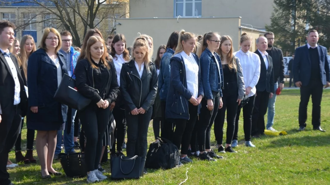 Tczew - Uroczystości przy Panteonie Katyńskim