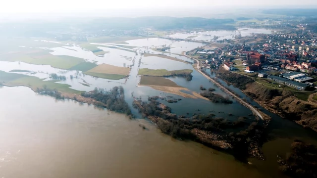 Tczew - 20 podtopień na terenie powiatu tczewskiego [WIDEO]