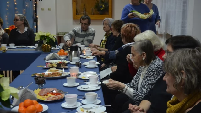 Tczew - Opłatek, kolędy, prezenty - to było wyjątkowe spotkanie na Suchostrzygach