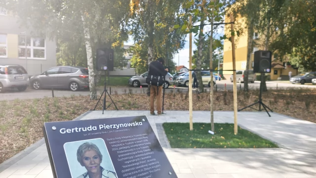 Tczew - Park kieszonkowy na SP4 oficjalnie otwarty