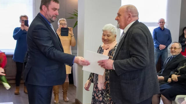 Tczew - Nawet 60 lat razem! Jubilaci nagrodzeni