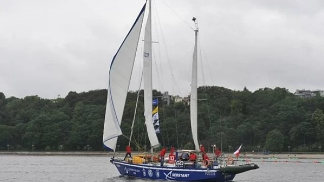 Tczew - Barlovento II  żegluje ku dalekiej północy