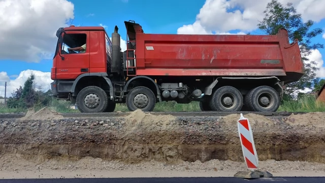 Tczew - Trwa remont "22" na odcinku Swarożyn - Zabagno