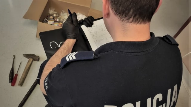 Tczew - Na miejscu przestępstwa zgubił komórkę