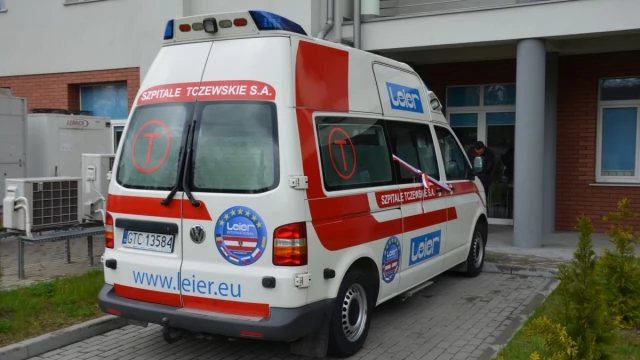 Tczew - Tczewski szpital dostał w prezencie... karetkę