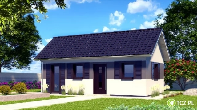 Tczew - Domek drewniany całoroczny letniskowy 4, 3m/6m 15