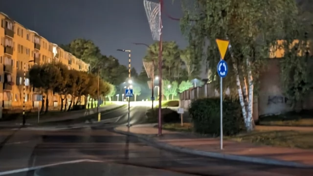Tczew - Jedności narodu w całkowitych ciemnościach. Awaria oświetlenia