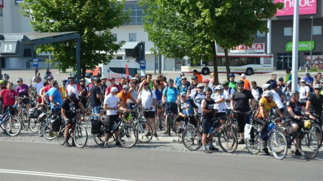 Tczew - I pojechali! Wielki Przejazd Rowerowy wyruszył