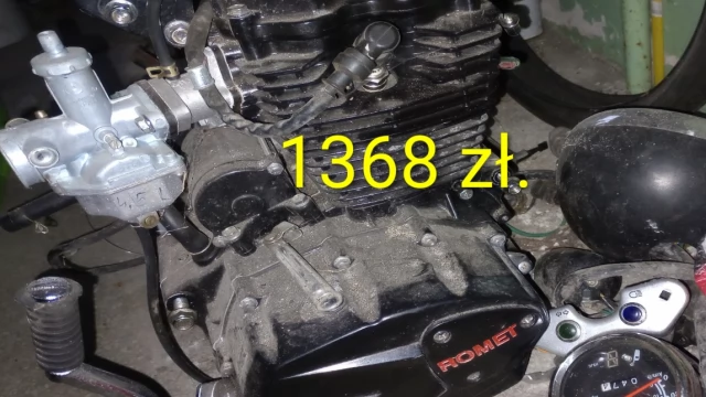 Tczew - Silnik pojemność 124 do Romet Ogar Caffe
