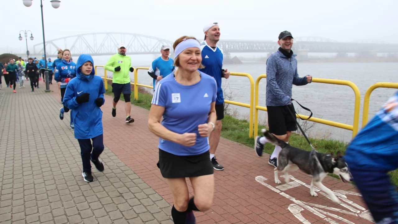 Tczew - Parkrun na niebiesko