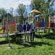Tczew - Place zabaw na Górkach z nowymi urządzeniami zabawowymi