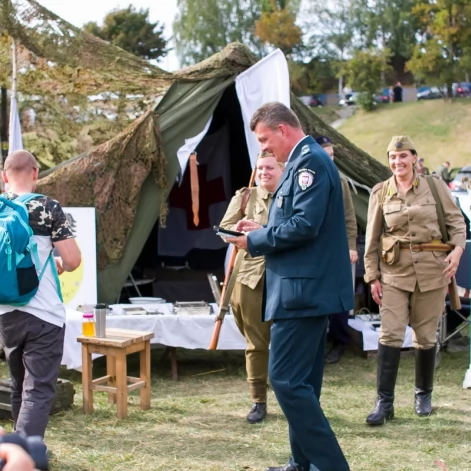 Tczew - Piknik historyczno - militarny na bulwarze
