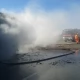 Tczew - Na A1 ciężarówka stanęła w płomieniach