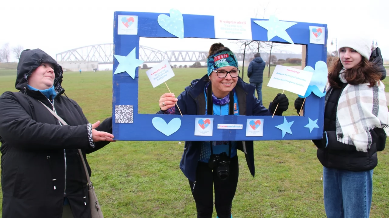 Tczew - Parkrun na niebiesko