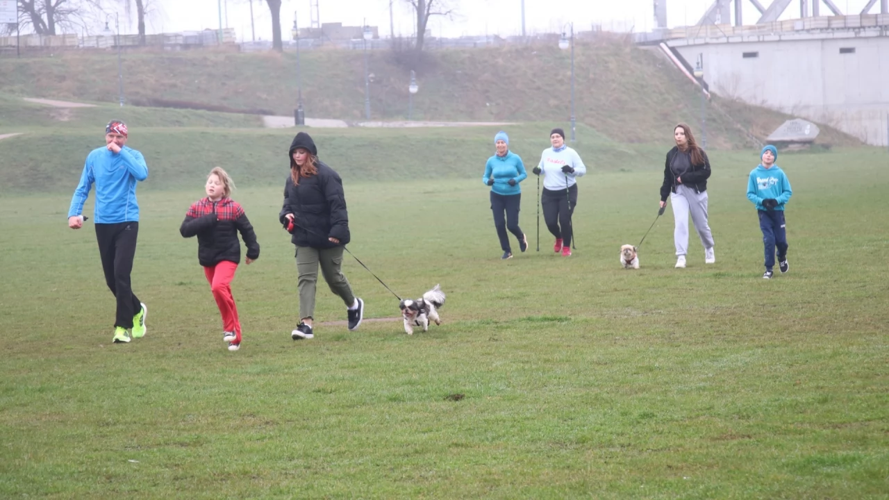 Tczew - Parkrun na niebiesko