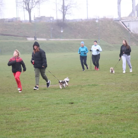 Tczew - Parkrun na niebiesko