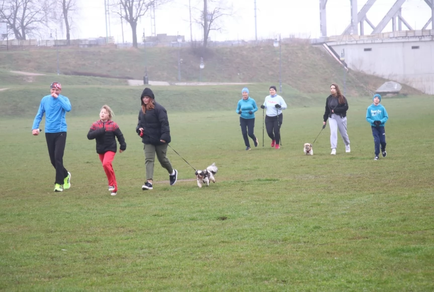 Tczew - Parkrun na niebiesko