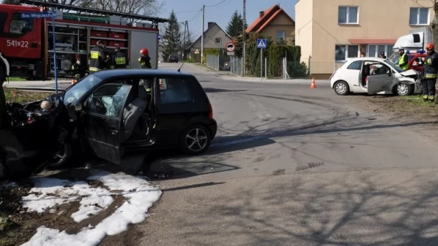 Tczew - Bałdowo. Kierująca nie ustąpiła pierwszeństwa 