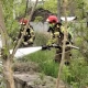 Tczew - Pożar na terenie dawnej drożdżowni [WIDEO]