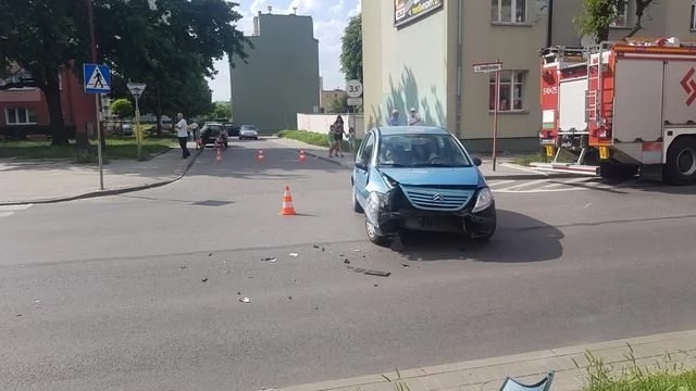 Tczew - Wypadek na Sobieskiego. Są utrudnienia w ruchu