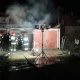 Tczew - Spłonął garaż na Nowowiejskiej, na co dzień zmieszkiwany przez mężczyznę 