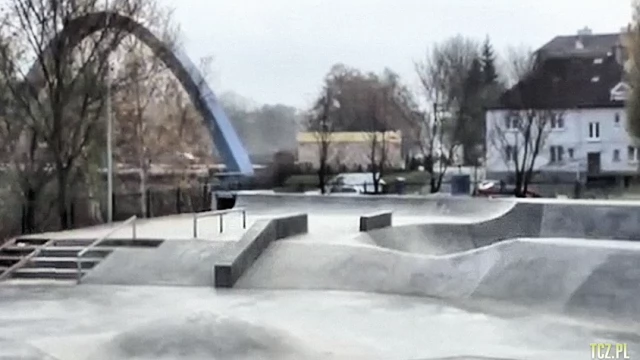 Tczew - Skatepark rośnie w oczach