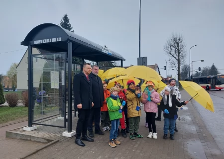 Tczew - Kolejny zielony przystanek na terenie Tczewa