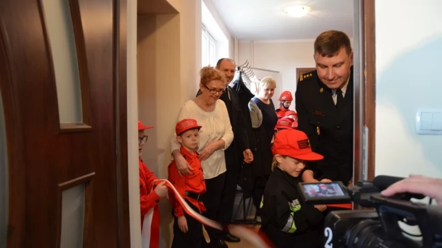 Tczew - Dym, płomienie, alarm! Dzieci w "Ogniku" uczą się, jak reagować