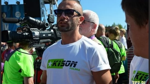 Tczew - Celebryci na VIII Kociewskich  Igrzyskach Sportowych  Osób Niepełnosprawnych w Pelplinie