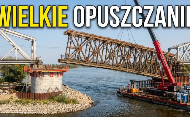 Tczew - Most Tczewski. Rusza najbardziej widowiskowa operacja
