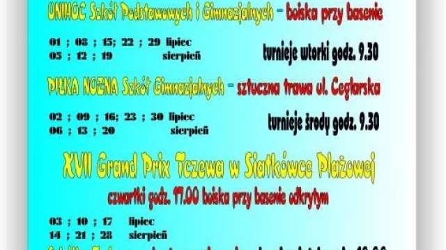 Tczew - Lato 2014 z Tczewskim Centrum Sportu i Rekreacji