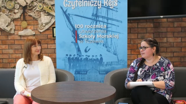 Tczew - O powieściach, w których zagadka goni zagadkę. Spotkanie z Anną Boderek-Pocheć