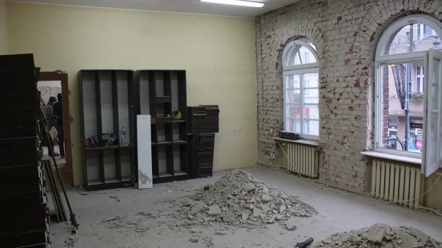 Tczew - Trwa remont głównej siedziby Miejskiej Biblioteki Publicznej