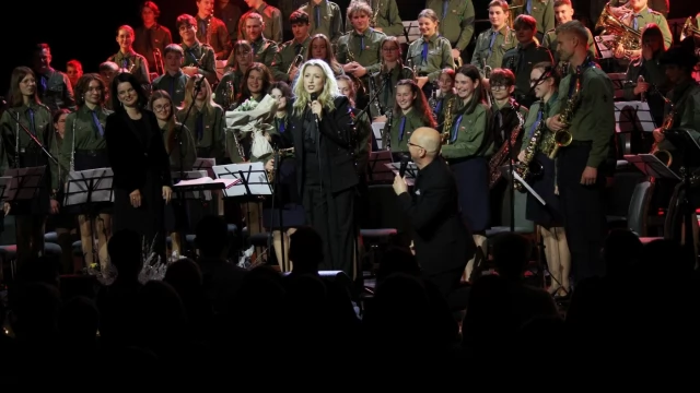 Tczew - Kasia Cerekwicka i Harcerska Orkiestra Dęta rozpoczęli Rok Jubileuszowy CKiS