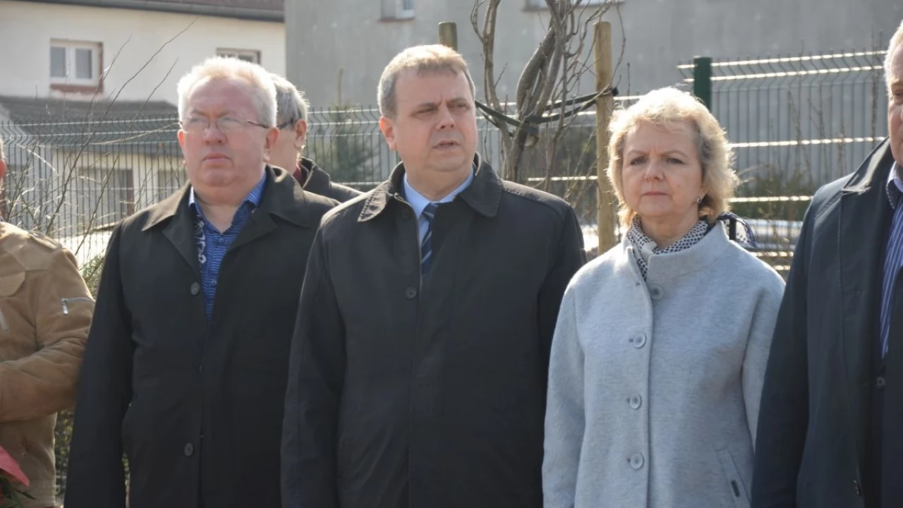 Tczew - Uroczystości przy Panteonie Katyńskim