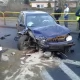 Tczew - Ruch wahadłowy na dk 91 po wypadku w Rudnie. Zderzyły się trzy pojazdy