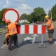 Tczew - Skrzyżowanie z ul. Armii Krajowej zamknięte
